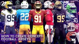 How to Create Concept Football Jerseys in Photoshop by Qehzy