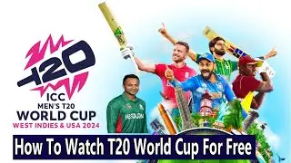How To Watch Ban vs Ind Live Free On Laptop & Pc // How To Watch ICC T20 World Cup 2024 Live free