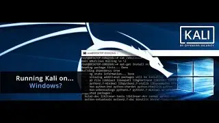 The Kali Linux on Windows 10 via Windows Subsystem for Linux