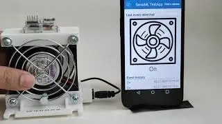 SensiML Predictive Maintenance Fan Demo - ST Sensor Tile