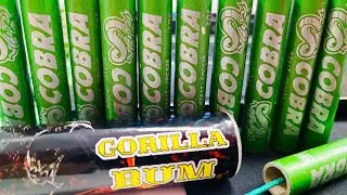 GORILLA BUM AND GREEN COBRA / ОБЗОР ПЕТАРД / ГОРИЛЛА БУМ / ЗЕЛЁНАЯ КОБРА / #пиротехника #петарды