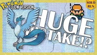 Is Articuno the best legendary bird? | Pokémon Yellow Solo Run