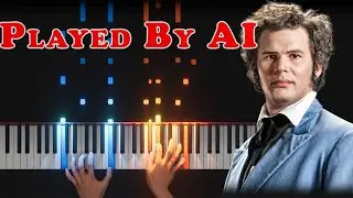AI plays Schubert's Piano Sonata in A minor 1st mvt, D 845