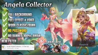 Script Skin Angela Collector No Password | Full Effect & Voice | New Patch