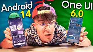 GOOGLE AND SAMSUNG kick APPLE's ass! New ANDROID 14 and OneUI 6 betas increasingly iOS 17 and bey...