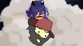 Loli Catgirl Seele Beats Homeless Man over Water