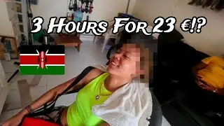 Trying a Local Salon in Kenya! 🇰🇪 Meine neue Frisur |One Legged Girl's Vlog | Amputee Girl