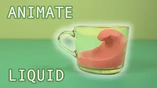HOW TO ANIMATE LIQUID - Stop motion tutorial