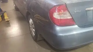 How to remove the rear bumper on a 2003 Toyota Camry