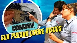 ESSA impermeabilização em PISCINA com BORDA INFINITA pode causar ROMPIMENTO