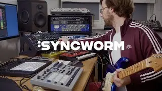 Quirky Studio Jam #03 :: guitar // Elektron Analog Rytm mk2 // Novation Peak // Moog Matriarch
