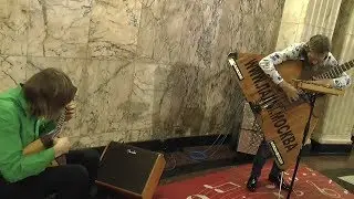 Летний дождь.Дуэт музыкантов балалаечников