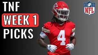 DRAFTKINGS THURSDAY NIGHT FOOTBALL (WEEK 1) | DFS PICKS