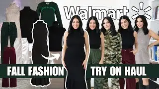 NEW at Walmart : Trending Fall Fashion 2024 Try On Haul 
