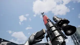 AK Reload Animation using Unreal Engine 5 + Blender