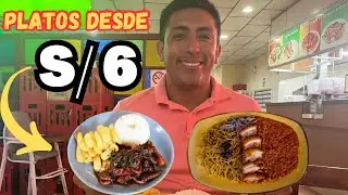 PROBANDO COMIDA EN EL MEJOR 24h DE TODO EL PERU| PRECIOS DESDE 6 Soles
