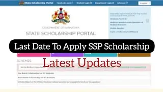 Last Date To Apply SSP Scholarship 2021 | How To Apply SSP Post Matric Scholarship 2021