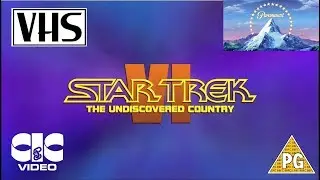 Opening to Star Trek VI: The Undiscovered Country UK VHS (1993)