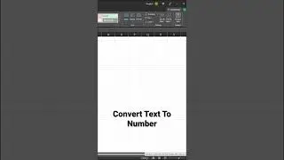 Convert Text To Number 