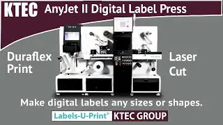 AnyJet11 -print and laser cut labels - any size or shape - Labels-U-Print ® - KTEC GROUP UK