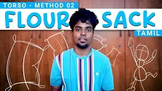 Flour Sack Torso Method | Pillow method torso drawing | Tamil anatomy drawing for Manga Basics