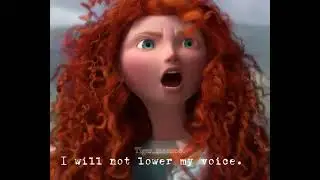 I am my mothers savage daughter (#merida #edit
