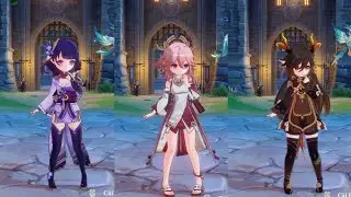 What if Zhong li, Yae Miko, Raiden Shogun It's Loli 😍