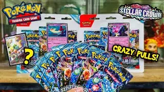 Opening 20 Stellar Crown Pokémon TCG Packs! 💎👑