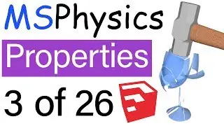 MSPhysics Plugin for SketchUp - Object Properties | 3 of 26