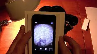 Простой адаптер для микросъёмки телефоном через МБС-1