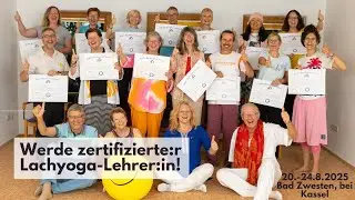 Lachyoga Lehrer:innen Training - sei dabei!