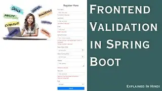 Frontend Form Validation in Spring Boot | Complete Step-by-Step Guide