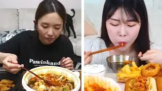ASMR MUKBANG CHINA/КИТАЙЦЫ ЕДЯТ НА КАМЕРУ.