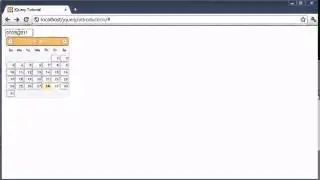 jQuery Tutorial   154   Datepicker