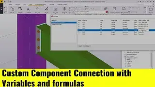Custom Component Connection with Variables and formulas | Part 3