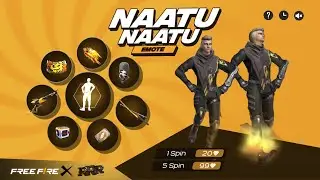 FF x RRR - Natu Natu Emote 🇮🇳
