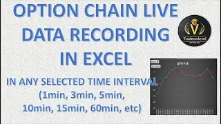 Record Live Option chain data automatically in excel at your selected minute