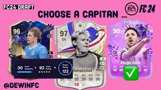 Can I win the draft with this insane team?⚠️😱 128 Draft to glory ✅ #fc24 #draft #eafc24