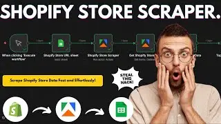 Scrape ANY Shopify Store in Seconds with One Click!