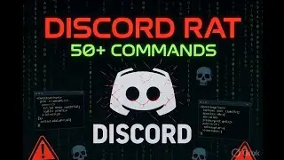 Discord Rat Tool Control Any Pc Via Discord Bot With 50+ Commands | Link In Description