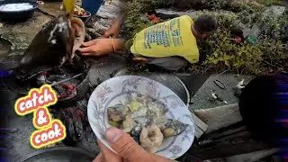 Pangangapa sa Masukal na SAPA😱😲💪 CATCH and COOK ang sariwang Hito at Dalag 😋🤤 #subscribers #tyL