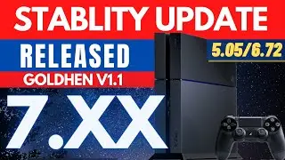 PS4 7.55 JAILBREAK STABILITY IMPROVEMENT | GOLDHEN v1.1 | RELEASE | UPDATE NAG | REST MODE | STABLE