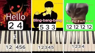 【ピアノ】我慢できずに躍ってしまう、感動で涙を流すような盛り合わせ全39曲メドレー（右手）