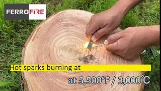 FERROFIRE Mini ferro rods for emergency training boyscout