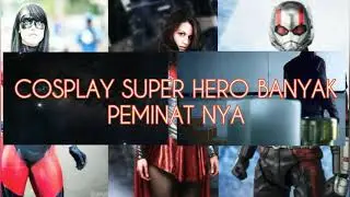 COSPLAY SUPER HERO/SENI KREATIFITAS NYENTRIK TAPI OKE#kostumsuperhero#cosplay