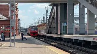 Электропоезд ЭД9э - 0008 Аэропорт — Казань