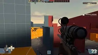 Team Fortress 2 Custom Map: Midtown Mayhem Bot Match (King of the Hill)