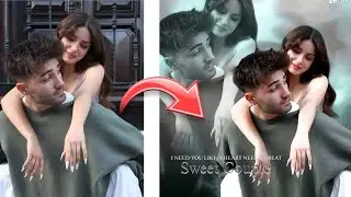 How To Edit Dp Of A Couple In Mobile | How To Remove Background | NA EDit'x