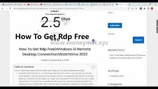 How To Get Free Rdp 2022 Legit Way