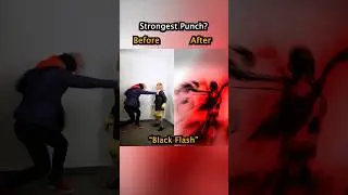 Before and After VFX: Anya Punch Challenge 